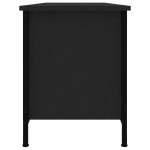 vidaXL Comodă TV, negru, 102x35x45 cm, lemn prelucrat