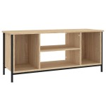 vidaXL Comodă TV, stejar sonoma, 102x35x45 cm, lemn prelucrat vidaXL Comodă TV, stejar sonoma, 102x35x45 cm, lemn prelucrat