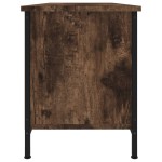 vidaXL Comodă TV, stejar afumat, 102x35x45 cm, lemn prelucrat vidaXL Comodă TV, stejar afumat, 102x35x45 cm, lemn prelucrat