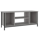 vidaXL Comodă TV, gri sonoma, 102x35x45 cm, lemn prelucrat vidaXL Comodă TV, gri sonoma, 102x35x45 cm, lemn prelucrat