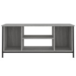 vidaXL Comodă TV, gri sonoma, 102x35x45 cm, lemn prelucrat vidaXL Comodă TV, gri sonoma, 102x35x45 cm, lemn prelucrat