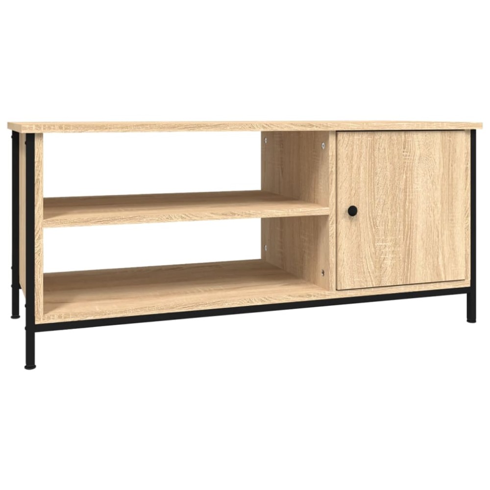 vidaXL Comodă TV, stejar sonoma, 100x40x45 cm, lemn prelucrat