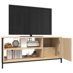 vidaXL Comodă TV, stejar sonoma, 100x40x45 cm, lemn prelucrat vidaXL Comodă TV, stejar sonoma, 100x40x45 cm, lemn prelucrat