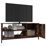 vidaXL Comodă TV, stejar fumuriu, 100x40x45 cm, lemn prelucrat vidaXL Comodă TV, stejar fumuriu, 100x40x45 cm, lemn prelucrat