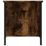 vidaXL Comodă TV, stejar fumuriu, 100x40x45 cm, lemn prelucrat vidaXL Comodă TV, stejar fumuriu, 100x40x45 cm, lemn prelucrat