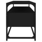 vidaXL Dulap TV, negru, 100x35x45 cm, lemn prelucrat