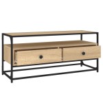 vidaXL Comodă TV, stejar sonoma, 100x35x45 cm, lemn prelucrat vidaXL Comodă TV, stejar sonoma, 100x35x45 cm, lemn prelucrat