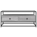 vidaXL Dulap TV, gri sonoma, 100x35x45 cm, lemn prelucrat
