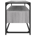 vidaXL Dulap TV, gri sonoma, 100x35x45 cm, lemn prelucrat