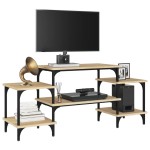 vidaXL Dulap TV, stejar sonoma, 117x35x52 cm, lemn prelucrat vidaXL Dulap TV, stejar sonoma, 117x35x52 cm, lemn prelucrat