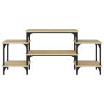 vidaXL Dulap TV, stejar sonoma, 117x35x52 cm, lemn prelucrat vidaXL Dulap TV, stejar sonoma, 117x35x52 cm, lemn prelucrat