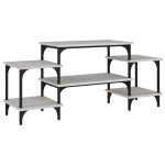 vidaXL Comodă TV, gri sonoma, 117x35x52 cm, lemn prelucrat vidaXL Comodă TV, gri sonoma, 117x35x52 cm, lemn prelucrat
