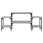 vidaXL Comodă TV, gri sonoma, 117x35x52 cm, lemn prelucrat vidaXL Comodă TV, gri sonoma, 117x35x52 cm, lemn prelucrat