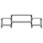 vidaXL Dulap TV, gri sonoma, 157x35x52 cm, lemn prelucrat