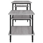 vidaXL Dulap TV, gri sonoma, 157x35x52 cm, lemn prelucrat