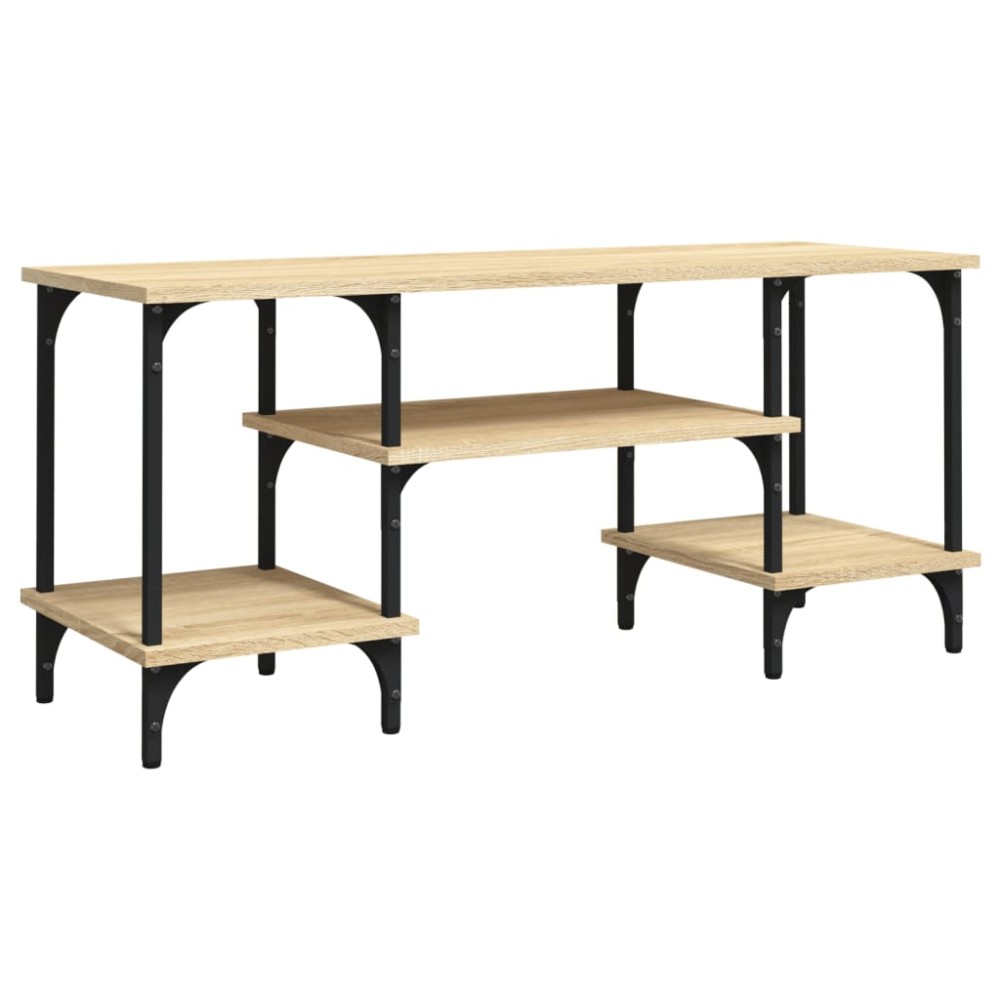 vidaXL Comodă TV, stejar sonoma, 102x35x45,5 cm, lemn prelucrat