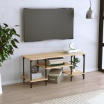 vidaXL Comodă TV, stejar sonoma, 102x35x45,5 cm, lemn prelucrat vidaXL Comodă TV, stejar sonoma, 102x35x45,5 cm, lemn prelucrat