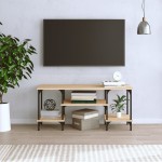 vidaXL Comodă TV, stejar sonoma, 102x35x45,5 cm, lemn prelucrat vidaXL Comodă TV, stejar sonoma, 102x35x45,5 cm, lemn prelucrat