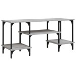 vidaXL Comodă TV, gri sonoma, 102x35x45,5 cm, lemn prelucrat vidaXL Comodă TV, gri sonoma, 102x35x45,5 cm, lemn prelucrat