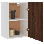 vidaXL Dulap suspendat “Lyon”, stejar maro, 39,5x31x60 cm