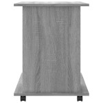 vidaXL Dulap cu roți, gri sonoma, 60x45x60 cm, lemn compozit