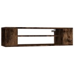 vidaXL Dulap TV suspendat, stejar fumuriu 100x30x26,5 cm lemn compozit vidaXL Dulap TV suspendat, stejar fumuriu 100x30x26,5 cm lemn compozit