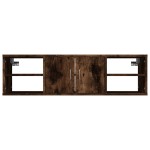 vidaXL Raft de perete, stejar fumuriu, 102x30x29 cm, lemn compozit vidaXL Raft de perete, stejar fumuriu, 102x30x29 cm, lemn compozit