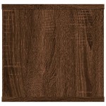 vidaXL Raft de perete, stejar maro, 102x30x29 cm, lemn compozit vidaXL Raft de perete, stejar maro, 102x30x29 cm, lemn compozit