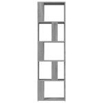 vidaXL Bibliotecă, gri sonoma, 45x24x160 cm, lemn compozit vidaXL Bibliotecă, gri sonoma, 45x24x160 cm, lemn compozit