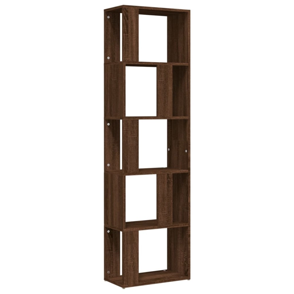 vidaXL Bibliotecă, stejar maro, 45x24x160 cm, lemn compozit