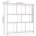 vidaXL Bibliotecă, gri sonoma, 97,5x29,5x100 cm, lemn prelucrat vidaXL Bibliotecă, gri sonoma, 97,5x29,5x100 cm, lemn prelucrat