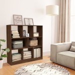 vidaXL Bibliotecă, stejar maro, 97,5x29,5x100 cm, lemn prelucrat vidaXL Bibliotecă, stejar maro, 97,5x29,5x100 cm, lemn prelucrat