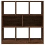vidaXL Bibliotecă, stejar maro, 97,5x29,5x100 cm, lemn prelucrat vidaXL Bibliotecă, stejar maro, 97,5x29,5x100 cm, lemn prelucrat