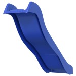 vidaXL Tobogan de joacă, albastru, 174x38 cm polipropilenă