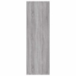 vidaXL Bibliotecă/Servantă, gri sonoma, 50x25x80 cm, lemn prelucrat vidaXL Bibliotecă/Servantă, gri sonoma, 50x25x80 cm, lemn prelucrat