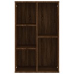 vidaXL Bibliotecă/servantă, stejar maro, 50x25x80 cm, lemn prelucrat vidaXL Bibliotecă/servantă, stejar maro, 50x25x80 cm, lemn prelucrat