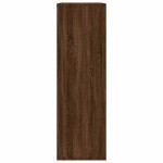 vidaXL Bibliotecă/servantă, stejar maro, 50x25x80 cm, lemn prelucrat vidaXL Bibliotecă/servantă, stejar maro, 50x25x80 cm, lemn prelucrat