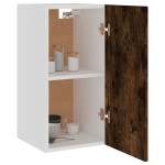 vidaXL Dulap suspendat “Lyon”, stejar fumuriu, 29,5x31x60 cm