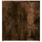 vidaXL Masă laterală, stejar fumuriu, 59x36x38 cm, lemn compozit vidaXL Masă laterală, stejar fumuriu, 59x36x38 cm, lemn compozit