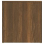 vidaXL Măsuță laterală, stejar maro, 59x36x38 cm, lemn compozit