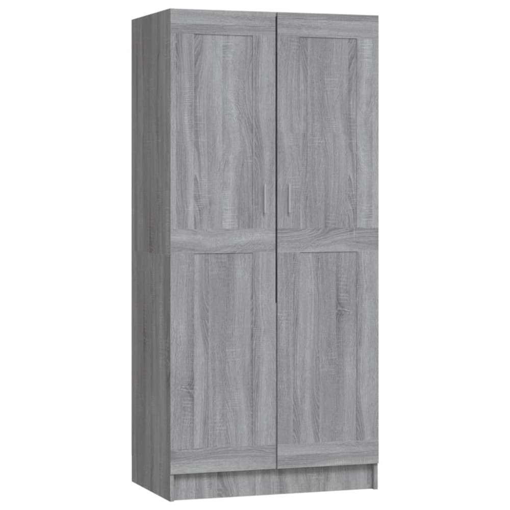 vidaXL Șifonier, gri sonoma, 82,5x51,5x180 cm, lemn prelucrat