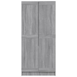 vidaXL Șifonier, gri sonoma, 82,5x51,5x180 cm, lemn prelucrat vidaXL Șifonier, gri sonoma, 82,5x51,5x180 cm, lemn prelucrat