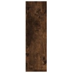 vidaXL Rafturi de perete, 2 buc., stejar fumuriu, 50x15x50 cm, lemn