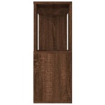 vidaXL Bibliotecă/Separator de cameră, stejar maro, 80x24x63 cm vidaXL Bibliotecă/Separator de cameră, stejar maro, 80x24x63 cm