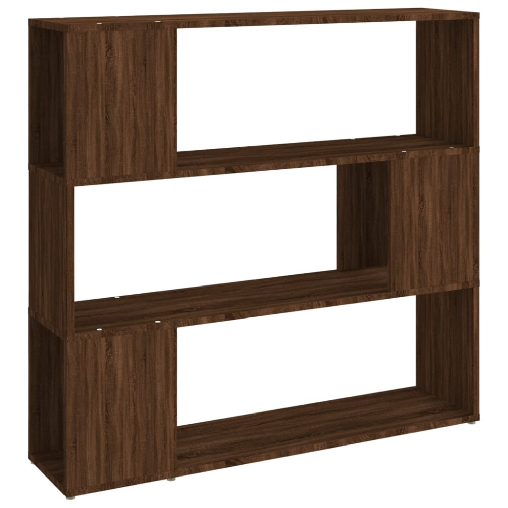 vidaXL Bibliotecă/Separator de cameră, stejar maro, 100x24x94 cm