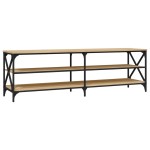 vidaXL Comodă TV, stejar sonoma, 160x40x50 cm, lemn prelucrat vidaXL Comodă TV, stejar sonoma, 160x40x50 cm, lemn prelucrat