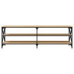 vidaXL Comodă TV, stejar sonoma, 160x40x50 cm, lemn prelucrat vidaXL Comodă TV, stejar sonoma, 160x40x50 cm, lemn prelucrat