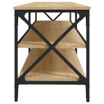 vidaXL Comodă TV, stejar sonoma, 160x40x50 cm, lemn prelucrat vidaXL Comodă TV, stejar sonoma, 160x40x50 cm, lemn prelucrat