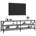 vidaXL Comodă TV, gri sonoma, 160x40x50 cm, lemn prelucrat vidaXL Comodă TV, gri sonoma, 160x40x50 cm, lemn prelucrat