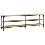 vidaXL Comodă TV, stejar sonoma, 160x30x50 cm, lemn prelucrat vidaXL Comodă TV, stejar sonoma, 160x30x50 cm, lemn prelucrat